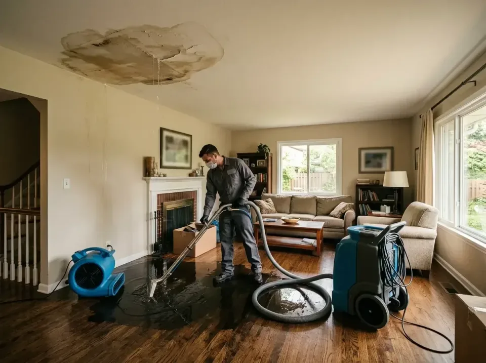 attic-pipe-burst-ceiling-drip-008 — frequently asked questions, Water Damage Restoration & Carpet Care in Powder Springs, GA